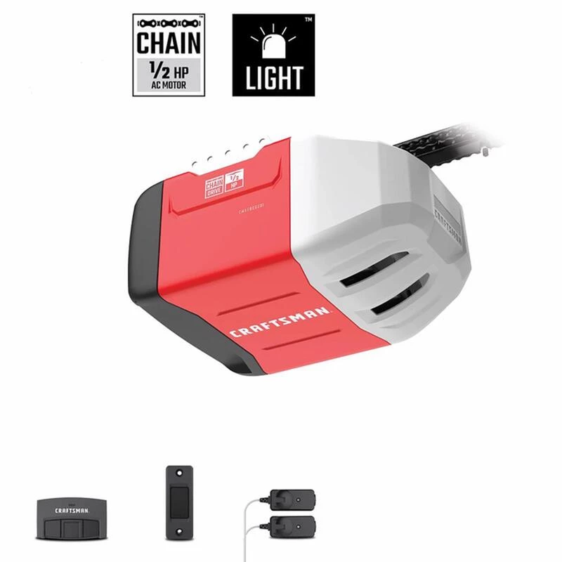New ✔️ Craftsman Chamberlain 1/2 HP Chain Drive Garage Door Opener 🛒 2 New ✔️ Craftsman Chamberlain 1/2 HP Chain Drive Garage Door Opener 🛒