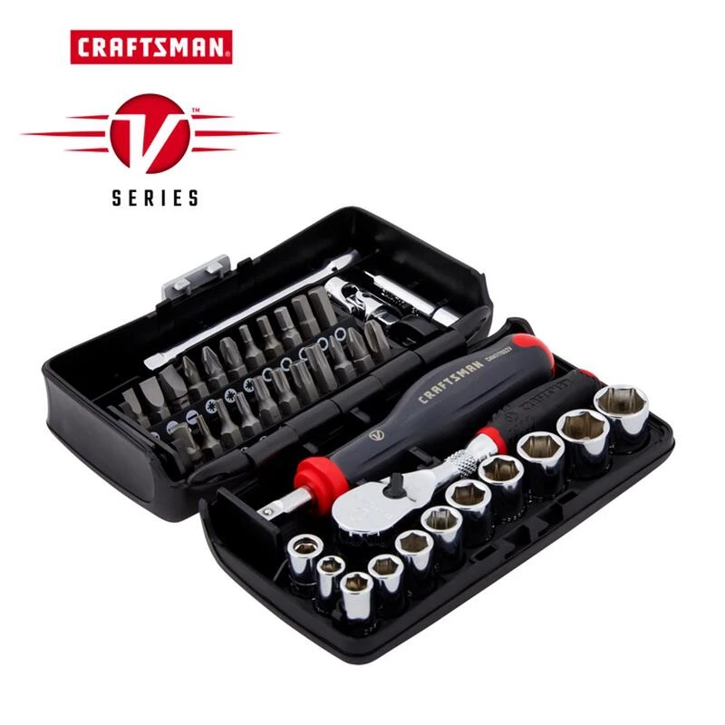 Coupon π Craftsman V-Series 1/4 in. drive SAE 6 Point Socket and Tool Set 38 pc βοΈ 4 Coupon π Craftsman V-Series 1/4 in. drive SAE 6 Point Socket and Tool Set 38 pc βοΈ - Image 2