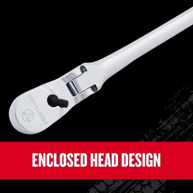 Deals 👏 Craftsman V-Series 1/2 in. drive Comfort Grip Long Flex Head Ratchet 96 teeth ✨ 6 Deals 👏 Craftsman V-Series 1/2 in. drive Comfort Grip Long Flex Head Ratchet 96 teeth ✨ - Image 4