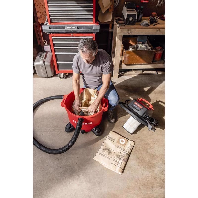Promo ๐ Craftsman 16 gal Corded Wet/Dry Vacuum 12 amps 120 V 6.5 HP โค๏ธ 10 Promo ๐ Craftsman 16 gal Corded Wet/Dry Vacuum 12 amps 120 V 6.5 HP โค๏ธ - Image 8