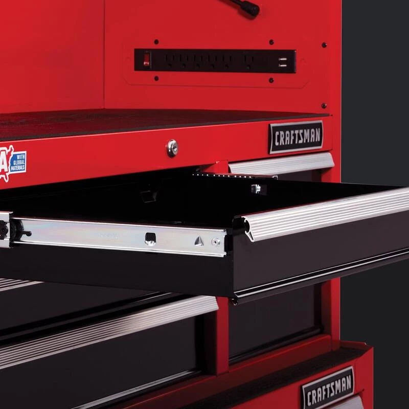 Top 10 🛒 Craftsman 52 in. 8 drawer Steel Top Tool Chest 24.5 in. H X 16 in. D 🛒 5 Top 10 🛒 Craftsman 52 in. 8 drawer Steel Top Tool Chest 24.5 in. H X 16 in. D 🛒 - Image 3