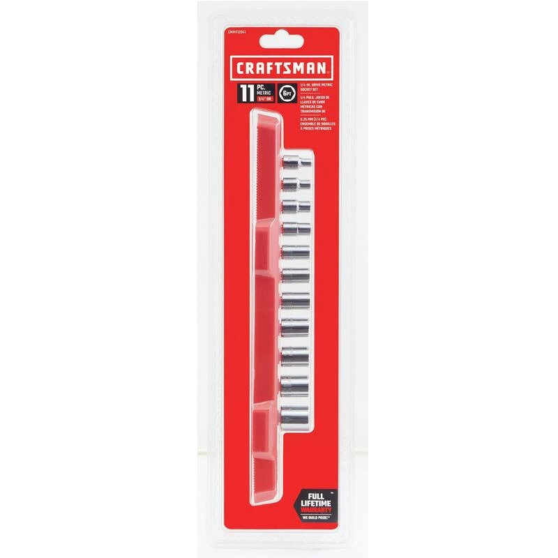 Deals ❤️ Craftsman 1/4 in. drive Metric 6 Point Socket Set 11 pc ✔️ 4 Deals ❤️ Craftsman 1/4 in. drive Metric 6 Point Socket Set 11 pc ✔️ - Image 2