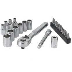 Wholesale ๐ Craftsman 1/4 in. drive SAE 6 Point Mechanic's Tool Set 24 pc ๐