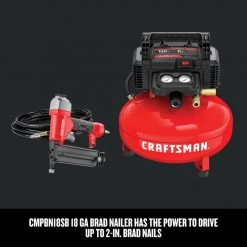 Top 10 ❤️ Craftsman 6 gal Pancake Portable Brad Nailer and Air Compressor Combo Kit 150 psi 0.8 HP 🎉 14 Top 10 ❤️ Craftsman 6 gal Pancake Portable Brad Nailer and Air Compressor Combo Kit 150 psi 0.8 HP 🎉 -Craftsman Sales 2022 13a2e4b2 b57d 4e7e b762 502d6b5d13f7