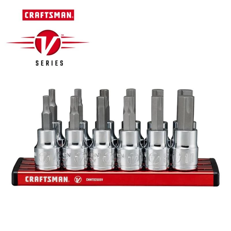 Cheapest ๐คฉ Craftsman V-Series X-Tract Technology 3/8 in. drive Metric and SAE Hex Bit Socket Set 12 pc โ 4 Cheapest ๐คฉ Craftsman V-Series X-Tract Technology 3/8 in. drive Metric and SAE Hex Bit Socket Set 12 pc โ - Image 2