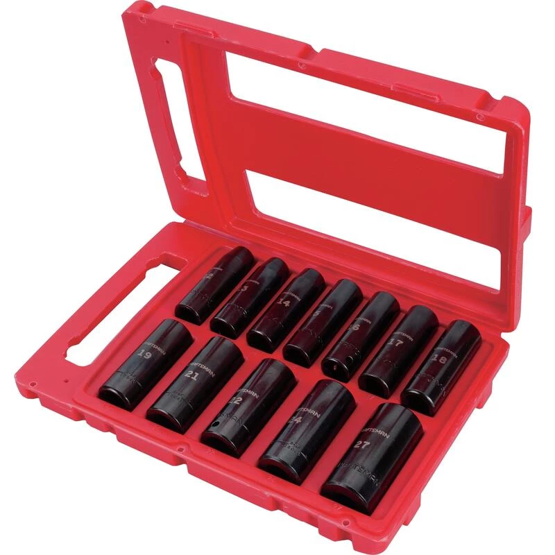 Best Sale ๐ Craftsman 27 mm X 1/2 in. drive Metric 6 Point Deep Deep Impact Socket 12 pc ๐งจ 4 Best Sale ๐ Craftsman 27 mm X 1/2 in. drive Metric 6 Point Deep Deep Impact Socket 12 pc ๐งจ - Image 2