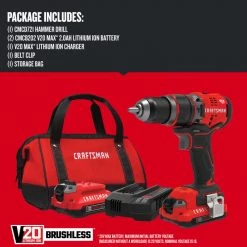 Outlet ✔️ Craftsman 20 V 1/2 in. Brushless Cordless Hammer Drill Kit (Battery & Charger) 🛒 14 Outlet ✔️ Craftsman 20 V 1/2 in. Brushless Cordless Hammer Drill Kit (Battery & Charger) 🛒 -Craftsman Sales 2022 1b2d7b7c 0ea9 49ac ae5e d6407e31a8ab