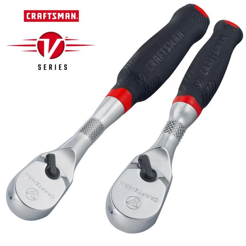 Top 10 😀 Craftsman V-Series 1/4 and 3/8 in. drive Comfort Grip Ratchet Set 😍 4 Top 10 😀 Craftsman V-Series 1/4 and 3/8 in. drive Comfort Grip Ratchet Set 😍 - Image 2