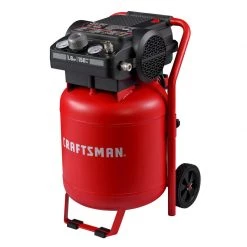 Best deal 😀 Craftsman 10 gal Vertical Portable Air Compressor Tank 150 psi 1.8 HP ⭐
