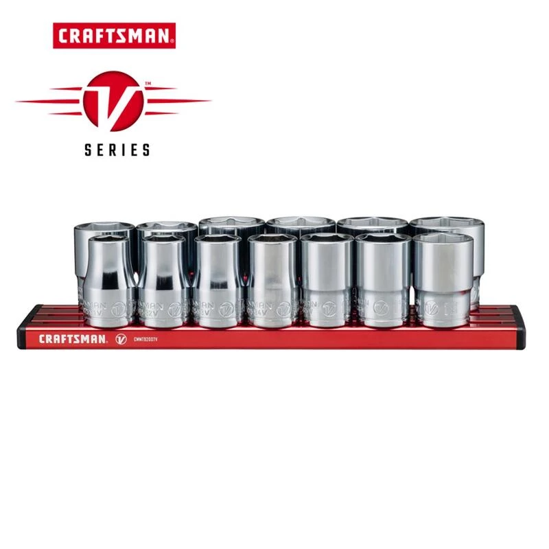 Discount โ๏ธ Craftsman V-Series 1/2 in. drive Metric 6 Point Socket Set 13 pc ๐ 4 Discount โ๏ธ Craftsman V-Series 1/2 in. drive Metric 6 Point Socket Set 13 pc ๐ - Image 2