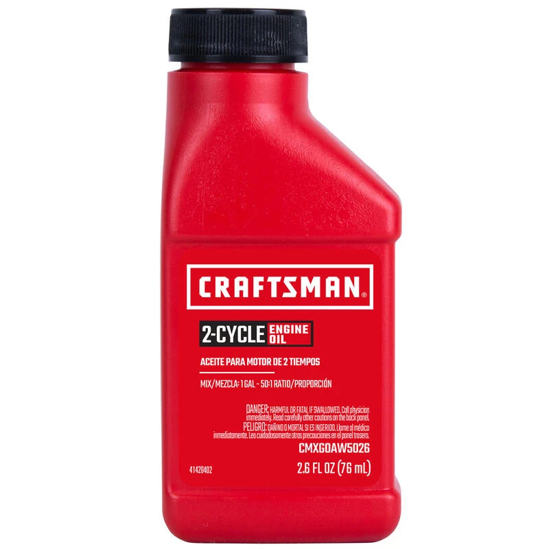 Buy ✨ Craftsman 2-Cycle Premium Motor Oil 2.6 oz 1 pk ✨ 3 Buy ✨ Craftsman 2-Cycle Premium Motor Oil 2.6 oz 1 pk ✨
