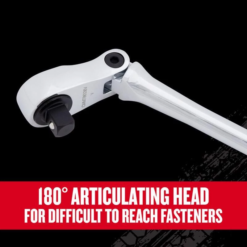 Deals 👏 Craftsman V-Series 1/2 in. drive Comfort Grip Long Flex Head Ratchet 96 teeth ✨ 5 Deals 👏 Craftsman V-Series 1/2 in. drive Comfort Grip Long Flex Head Ratchet 96 teeth ✨ - Image 3