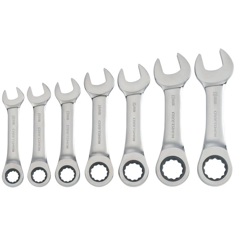 Cheapest ๐งจ Craftsman Metric Stubby Ratcheting Combination Wrench Set 7 pc ๐ 3 Cheapest ๐งจ Craftsman Metric Stubby Ratcheting Combination Wrench Set 7 pc ๐