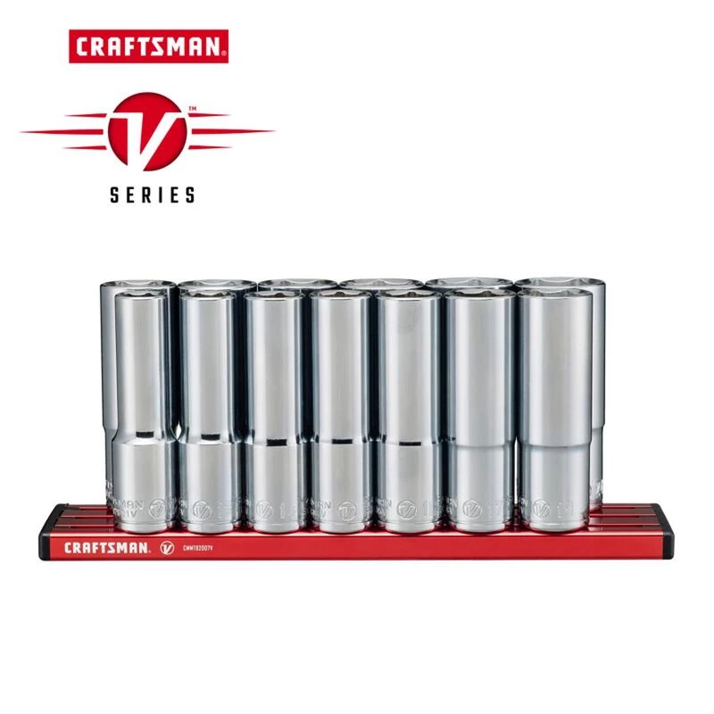 Cheap 🎁 Craftsman V-Series 1/2 in. drive Metric 6 Point Deep Socket Set 13 pc 🎁 4 Cheap 🎁 Craftsman V-Series 1/2 in. drive Metric 6 Point Deep Socket Set 13 pc 🎁 - Image 2