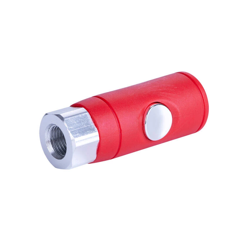 Flash Sale ❤️ Craftsman Aluminum Push-Button Universal Coupler 1/4 in. Female 1 pc 😍 3 Flash Sale ❤️ Craftsman Aluminum Push-Button Universal Coupler 1/4 in. Female 1 pc 😍