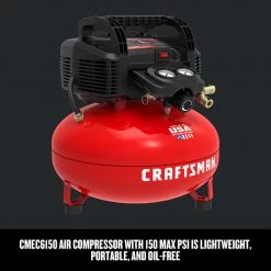 Top 10 ❤️ Craftsman 6 gal Pancake Portable Brad Nailer and Air Compressor Combo Kit 150 psi 0.8 HP 🎉 13 Top 10 ❤️ Craftsman 6 gal Pancake Portable Brad Nailer and Air Compressor Combo Kit 150 psi 0.8 HP 🎉 -Craftsman Sales 2022 2f3c27fb e3f0 4ffc ad18 4bcca8783011
