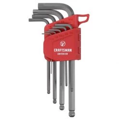 Buy ๐ Craftsman V-Series X-Tract Technology Metric L-Handle Ball End Hex Key Set 9 pc ๐