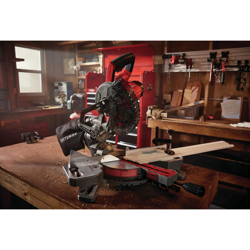 Best Sale ❤️ Craftsman 20 V 7-1/4 in. Cordless Sliding Miter Saw Kit (Battery & Charger) 🤩 7 Best Sale ❤️ Craftsman 20 V 7-1/4 in. Cordless Sliding Miter Saw Kit (Battery & Charger) 🤩 - Image 5