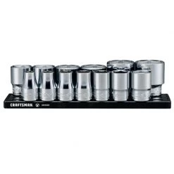 Top 10 👏 Craftsman V-Series 1/2 in. drive SAE 6 Point Socket Set 13 pc ⭐