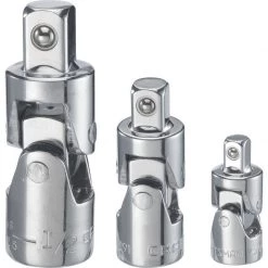 Best Pirce ๐ Craftsman 1/4, 3/8 and 1/2 in. drive S Universal Joint Set 3 pc ๐