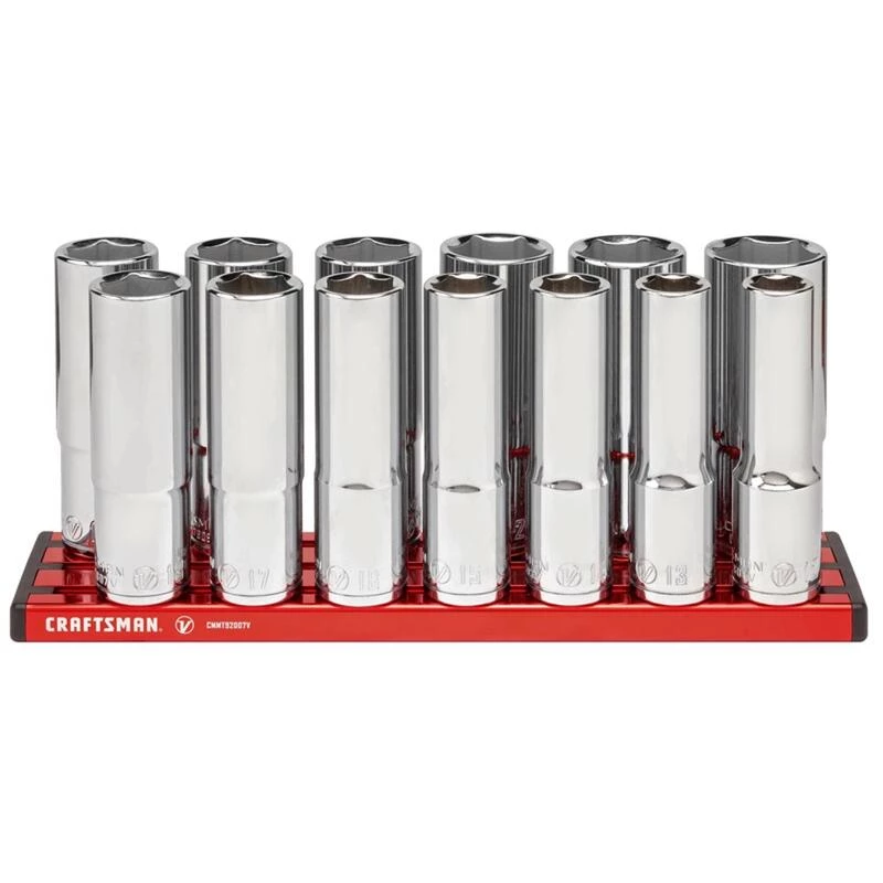 Cheap 🎁 Craftsman V-Series 1/2 in. drive Metric 6 Point Deep Socket Set 13 pc 🎁 3 Cheap 🎁 Craftsman V-Series 1/2 in. drive Metric 6 Point Deep Socket Set 13 pc 🎁