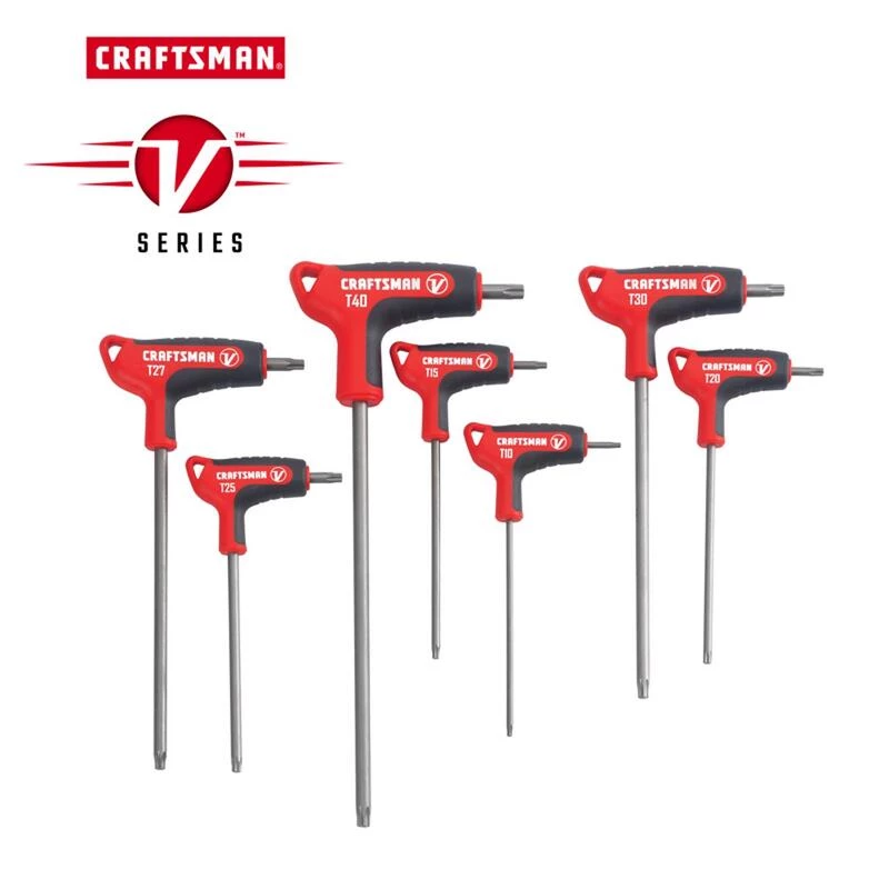 Brand new โญ Craftsman V-Series X-Tract Technology Torx T-Handle Screwdriver Set 7 pc ๐ 4 Brand new โญ Craftsman V-Series X-Tract Technology Torx T-Handle Screwdriver Set 7 pc ๐ - Image 2