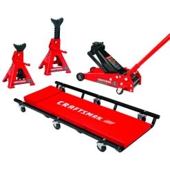 Deals ✔️ Craftsman Manual 3 ton Automotive Floor Jack Set 👏