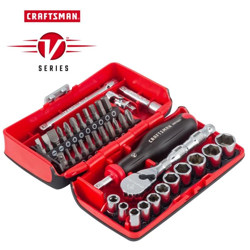 Buy 🎁 Craftsman V-Series 1/4 in. drive Metric 6 Point Socket and Tool Set 38 pc ⌛ 4 Buy 🎁 Craftsman V-Series 1/4 in. drive Metric 6 Point Socket and Tool Set 38 pc ⌛ - Image 2