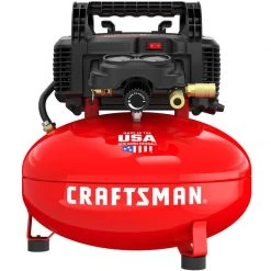 Outlet ⌛ Craftsman 6 gal Pancake Portable Air Compressor 150 psi 0.8 HP 🌟