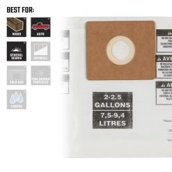 Top 10 👏 Craftsman 2 in. L X 8 in. W Wet/Dry Vac Filter Bag 2 to 2-1/2 gal 1 pc 😀 8 Top 10 👏 Craftsman 2 in. L X 8 in. W Wet/Dry Vac Filter Bag 2 to 2-1/2 gal 1 pc 😀 -Craftsman Sales 2022 52905fae 89ae 4ef0 aef4 b43880c36ef2