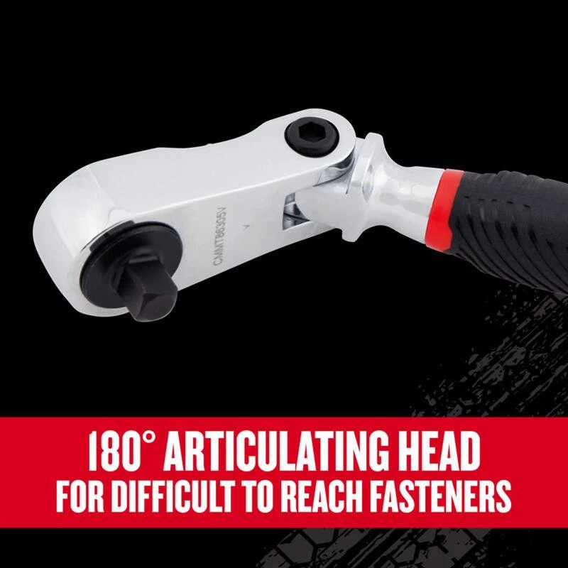 Hot Sale ๐ Craftsman V-Series 1/4 in. drive Comfort Grip Flex Head Ratchet 80 teeth โจ 5 Hot Sale ๐ Craftsman V-Series 1/4 in. drive Comfort Grip Flex Head Ratchet 80 teeth โจ - Image 3