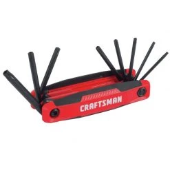 Best Sale ๐ Craftsman T40 Fold-Up 8-in-1 Tamper Resistant Torx Hex Key Set ๐