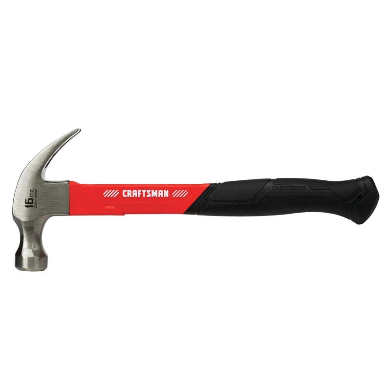 Hot Sale ๐ Craftsman 16 oz Smooth Face General Purpose Claw Hammer 10.75 in. Fiberglass Handle ๐ 3 Hot Sale ๐ Craftsman 16 oz Smooth Face General Purpose Claw Hammer 10.75 in. Fiberglass Handle ๐