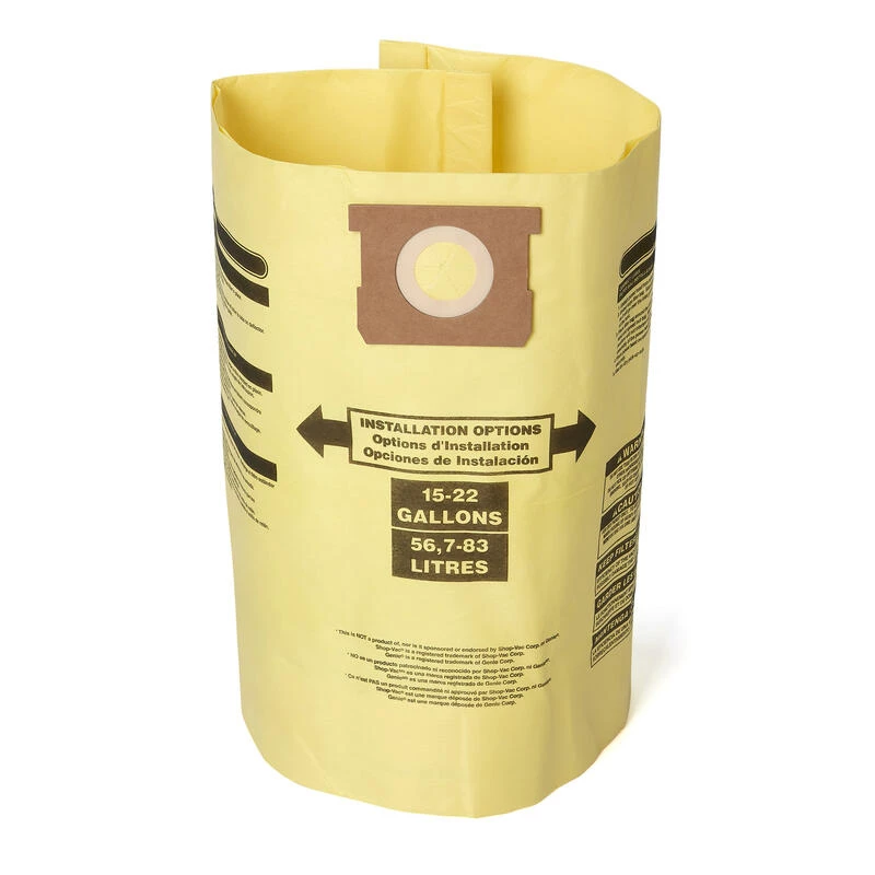 Coupon ๐ Craftsman Shop-Vac 1 in. L X 7 in. W Wet/Dry Vac Filter Bag 15-22 gal 2 pc ๐ 3 Coupon ๐ Craftsman Shop-Vac 1 in. L X 7 in. W Wet/Dry Vac Filter Bag 15-22 gal 2 pc ๐