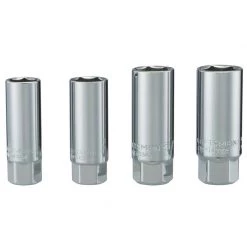 Wholesale ๐ Craftsman 3/8 in. drive Metric and SAE 6 Point Standard Spark Plug Socket Set 4 pc ๐ฅ