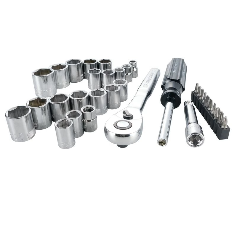 Discount โจ Craftsman 3/8 in. drive Metric and SAE 6 Point Mechanic's Tool Set 33 pc ๐ฏ 3 Discount โจ Craftsman 3/8 in. drive Metric and SAE 6 Point Mechanic's Tool Set 33 pc ๐ฏ