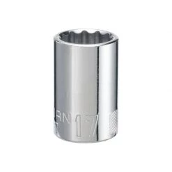 Brand new โค๏ธ Craftsman 17 mm X 1/2 in. drive Metric 12 Point Standard Shallow Socket 1 pc ๐