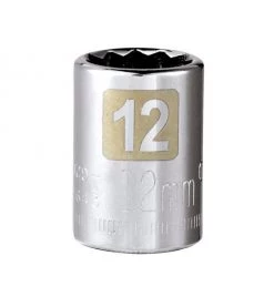 Best Sale โญ Craftsman 12 mm X 3/8 in. drive Metric 12 Point Standard Socket 1 pc ๐