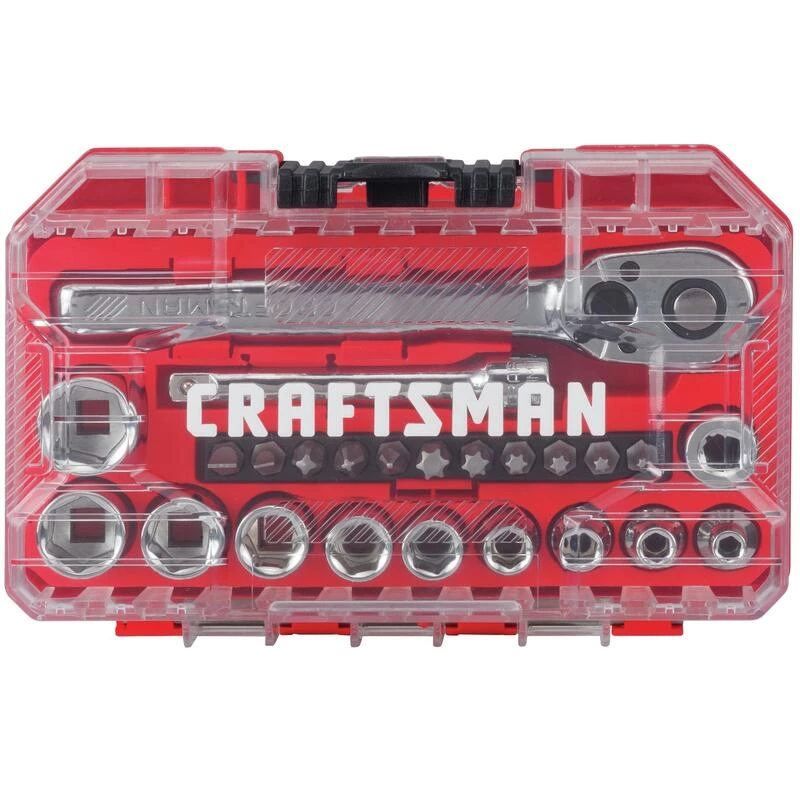 Wholesale 🎁 Craftsman 1/4 in. drive SAE 6 Point Mechanic's Tool Set 24 pc 🛒 5 Wholesale 🎁 Craftsman 1/4 in. drive SAE 6 Point Mechanic's Tool Set 24 pc 🛒 - Image 3