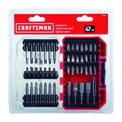 New โจ Craftsman Driver Bit Set Steel 47 pc โ