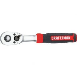 New 🛒 Craftsman 1/4 in. drive Bi-Material Quick-Release Ratchet 72 teeth 😀