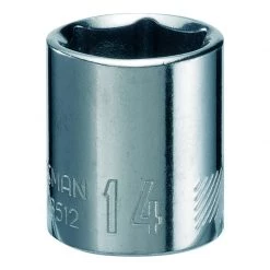 Best Sale ๐ Craftsman 14 mm X 1/4 in. drive Metric 6 Point Standard Shallow Socket 1 pc ๐
