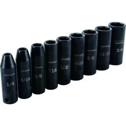 Deals ๐ Craftsman 3/8 in. drive SAE 6 Point Deep Impact Socket Set 9 pc ๐ฏ