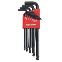 Coupon โค๏ธ Craftsman Assorted SAE Long Arm Ball End Hex Key Set 13 pc โ๏ธ