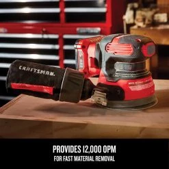 Wholesale ✔️ Craftsman 20V MAX 20 V Cordless 5 in. Random Orbit Sander Tool Only 👍 -Craftsman Sales 2022 7d03a897 a88c 40d2 ad8f 5c9bcb7881af