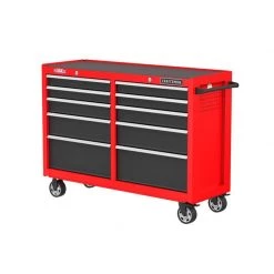 Best Pirce ๐งจ Craftsman 2000 Series 52 in. 10 drawer Steel Rolling Tool Cabinet 32.4 in. H X 19 in. D ๐