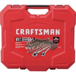 Flash Sale ❤️ Craftsman 3/8 in. X 1/4 and 3/8 in. drive Metric and SAE 6 Point Mechanic's Tool Set 81 pc ❤️ 10 Flash Sale ❤️ Craftsman 3/8 in. X 1/4 and 3/8 in. drive Metric and SAE 6 Point Mechanic's Tool Set 81 pc ❤️ -Craftsman Sales 2022 7fae3db9 4042 40d6 b257 cdd44a4a319d