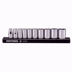Best deal 🌟 Craftsman V-Series 1/4 in. drive SAE 6 Point Socket Set 10 pc 👏