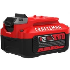 Best Sale 🤩 Craftsman 20V MAX 20 V 4 Ah Lithium-Ion High Capacity Battery Pack 1 pc 🧨