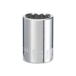New ⭐ Craftsman 18 mm X 1/2 in. drive Metric 12 Point Standard Socket 1 pc ❤️